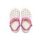 Crocs Classic Clog 'White Pink Purple'