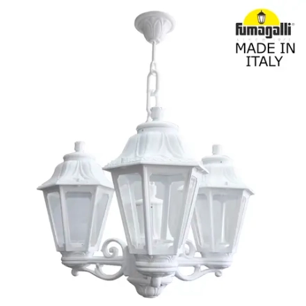 Уличный подвесной светильник Fumagalli SICHEM/ANNA 3L E22.120.S30.WXF1R
