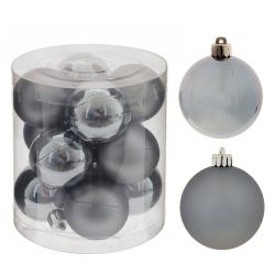 GAEM Набор из 12шт Украшение новогоднее "Шар", D 4 см, L9,5 W9,5 H10,5 см