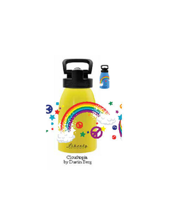 фляга Kids Cloudtopia by Dustin Berg / 473 мл. / жёлтая / коробка / Liberty (16608009s)