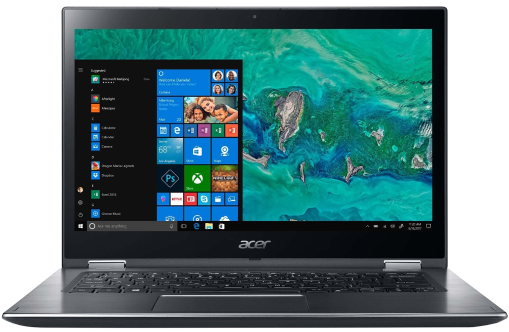 Ноутбук Acer Spin SP314-51-38VM