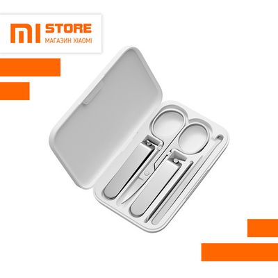 Маникюрный набор Xiaomi MIjia Splash-proof nail clippers Set - 5 предметов (MJZJD002QW)