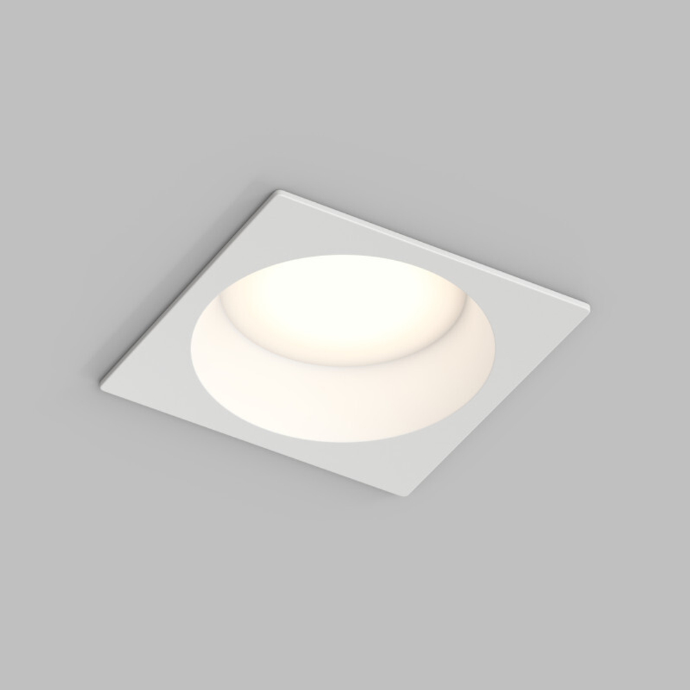 Встраиваемый влагозащищенный светильник DEEP, IP65, 15 Вт, GU5.3, LED, белый, пластик