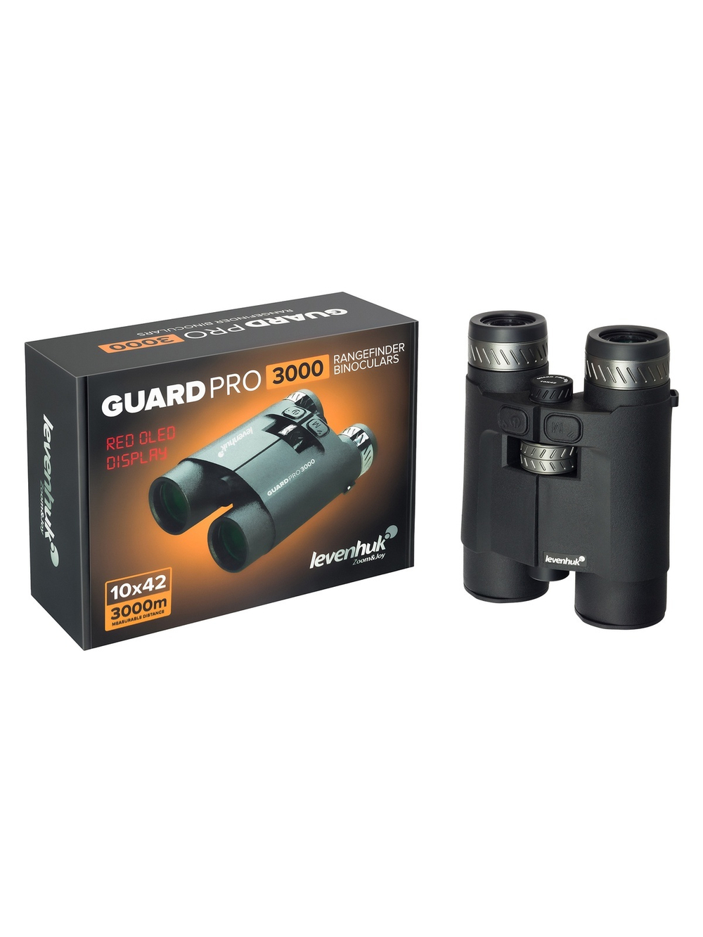 Бинокль с дальномером Levenhuk Guard PRO 3000