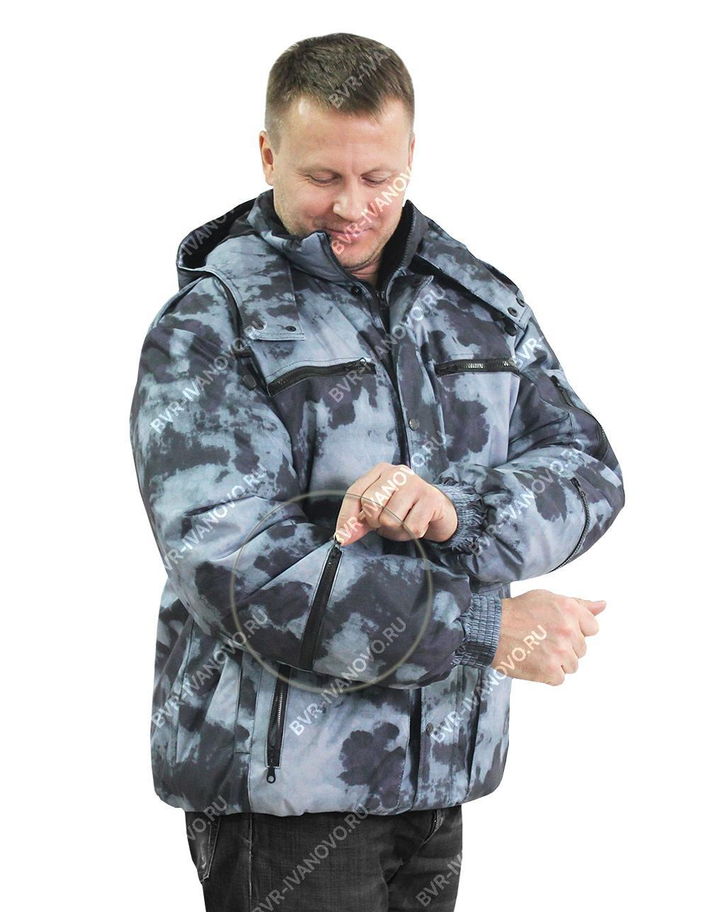 Куртка БВР (Дюспа, АТАК синий)