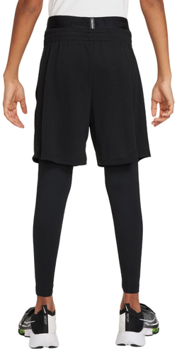 Детские теннисные брюки Nike Kids Pro Dri-Fit Tight Leggings - Black