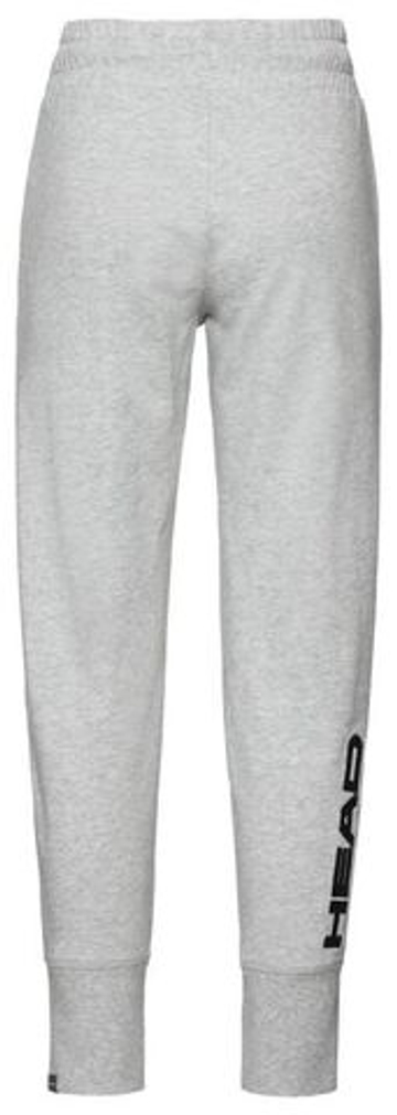 Брюки для девочки теннисные Head Club Byron Pants JR - grey melange/black
