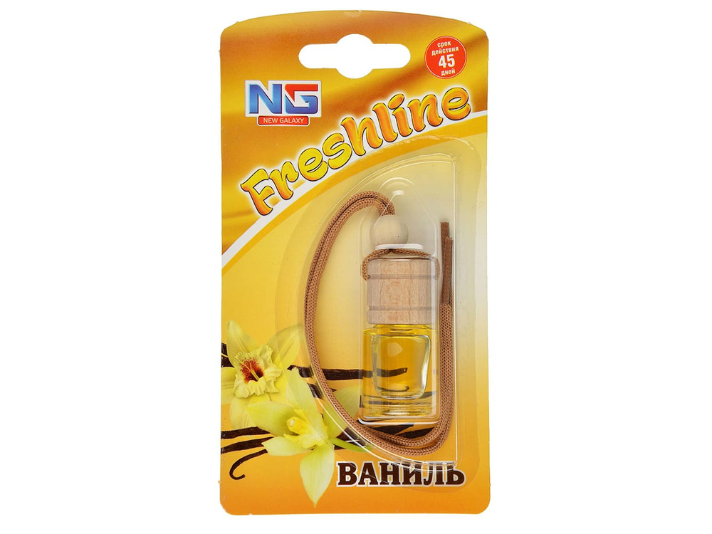 Ароматизатор жидкий подвесной NEW GALAXY Freshline ваниль