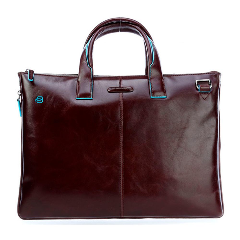 Сумка Piquadro Blue Square коричневая кожа (CA4021B2/MO) 1