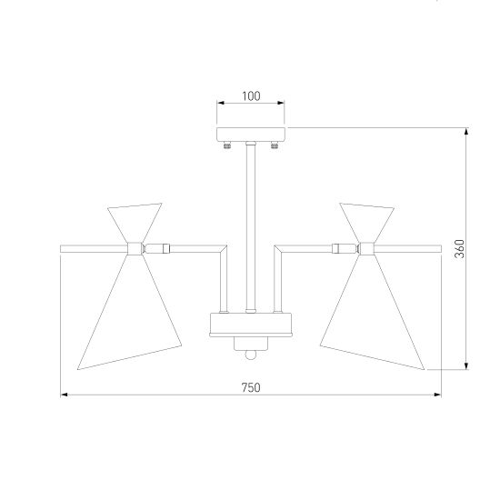 70114/5 / потолочный светильник / белый Smart
