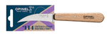 Нож для чистки овощей Opinel №114, деревянная рукоять, нержавеющая сталь, блистер, 001923