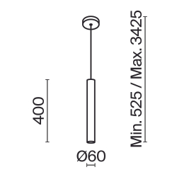 Подвесной светильник Maytoni MOD161PL-01W1
