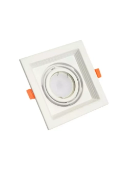 Потолочный встраиваемый светильник MR16 белый DLT201