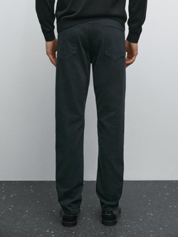 Massimo Dutti Джинсы Slim Fit, темно-синий