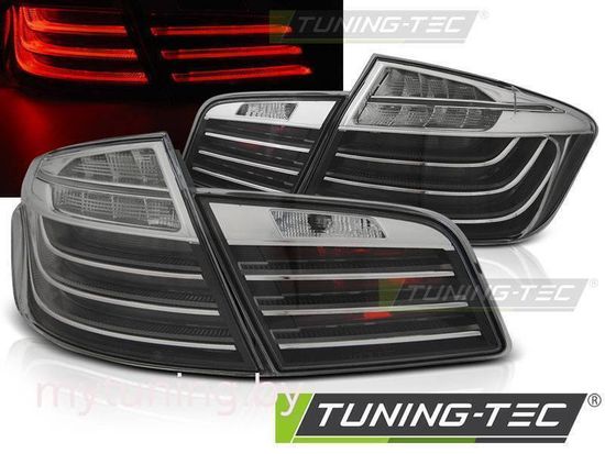 Задние фонари для BMW 5 F10 (10-13) LED Black Chrome LCI Look