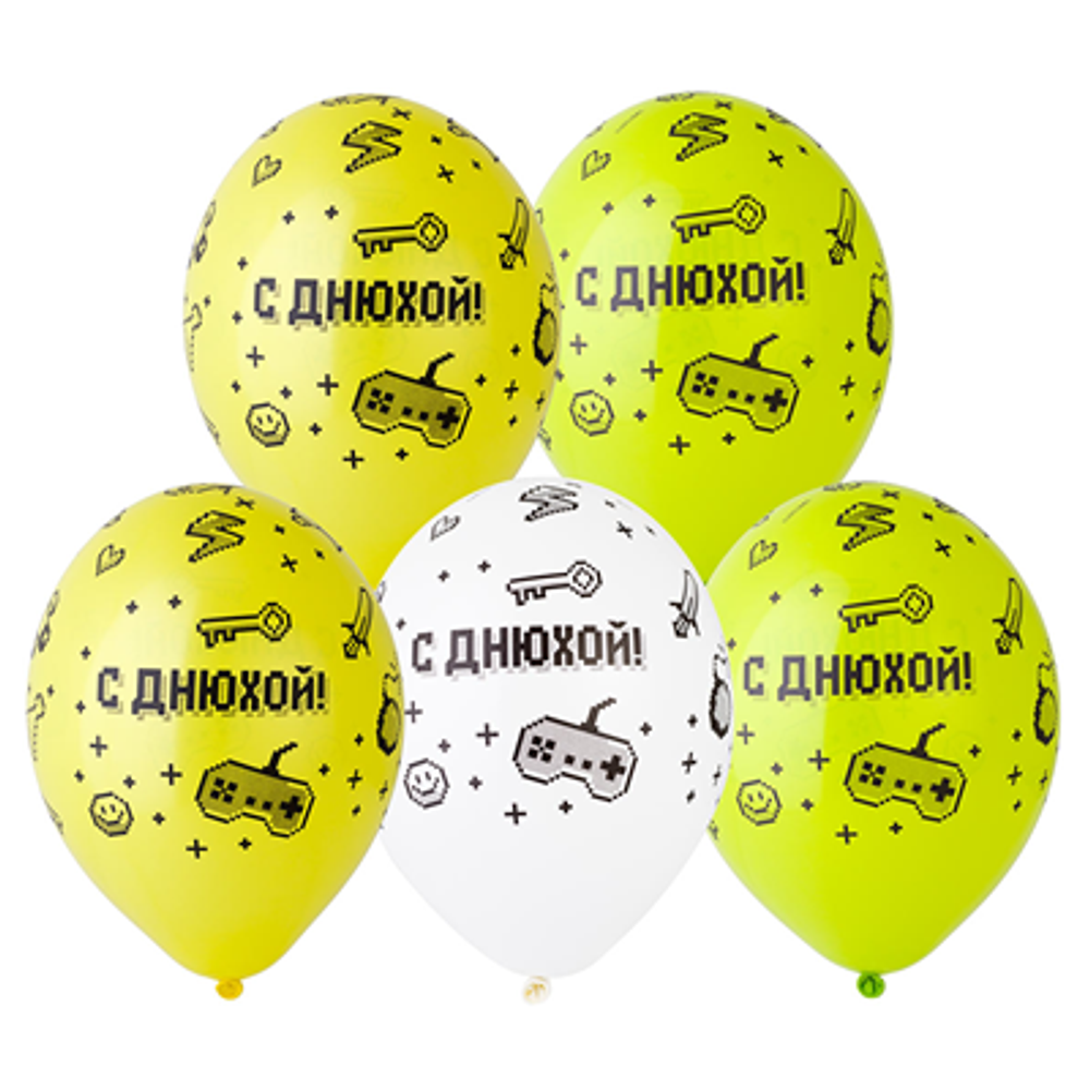 Латексные Шары "С Днюхой" 14"