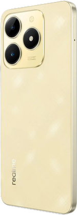 Смартфон realme C61 6/128 ГБ RMX3930, Ростест, Блестящий Золотой