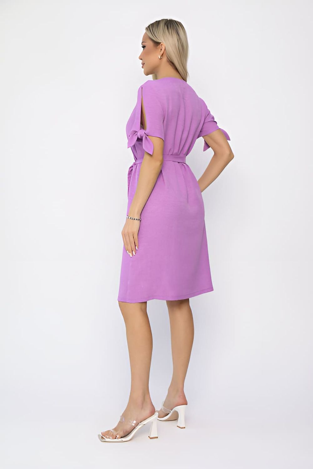 Платье Алёнушка НЬЮ (сиреневое) П15823-18М LT Collection