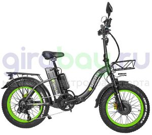 Электровелосипед Syccyba F11 Pro Dual 48V/20Ah (полный привод) - Салатовый обод фото №5