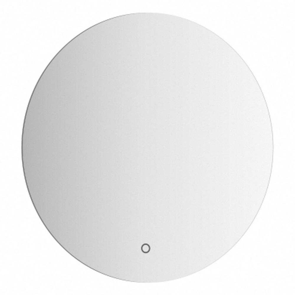 Зеркало Evoform с LED-подсветкой 12 W Ø50 см Сенсорный выключатель Теплый белый свет