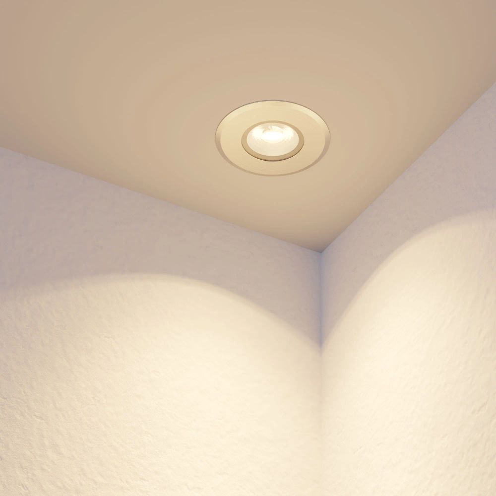 Светильник ART-GROUND-SLIM-R160-15W Warm3000 (SL, 30 deg, 24V) (Arlight, IP67 Металл, 3 года) 038167