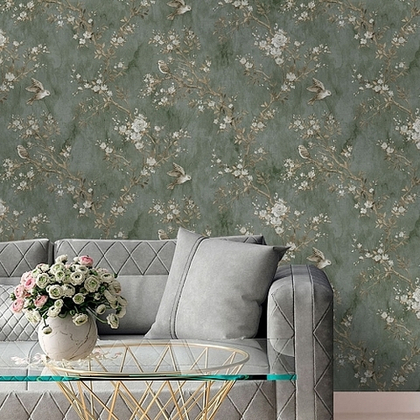 33731 Обои Prima Italiana COLIBRI 1,06х10м / винил горячего тиснения на флизелине