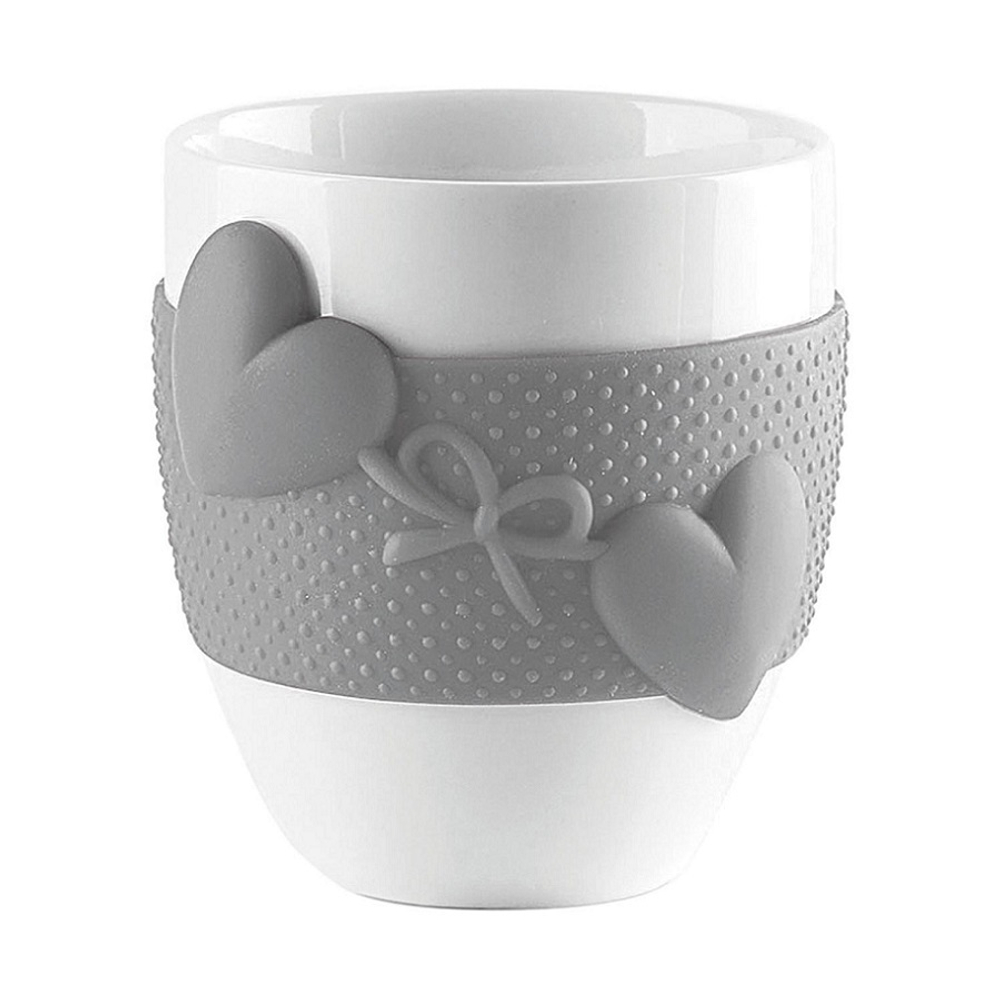 Кружка love, 360 мл, серая