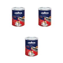 Кофе молотый Lavazza Crema e Gusto жестяная банка 250 г 3 шт