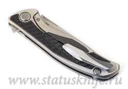 Нож Широгоров Ф95 High Polished CF M390 Кастом Дивижнфотография - 11