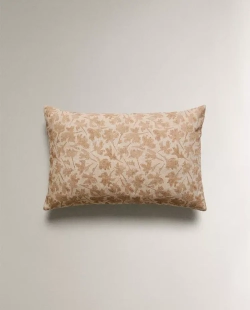 ZARA HOME НАВОЛОЧКА ДЛЯ ДЕКОРАТИВНОЙ ПОДУШКИ С ЦВЕТОЧНЫМ УЗОРОМ, РОЗОВЫЙ