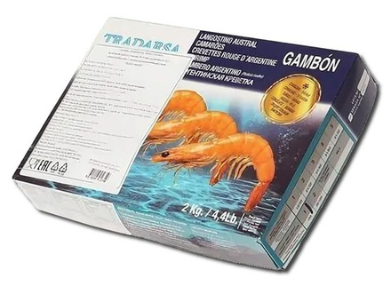 Лангустины "Tradarsa" красные без головы 30/55 2кг. Аргентина