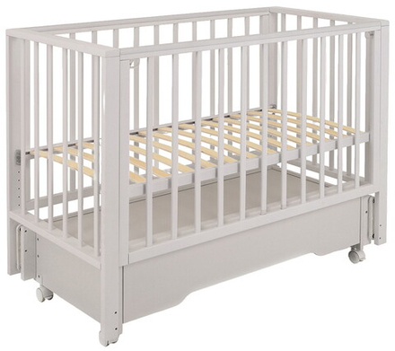 Кровать детская 120*60 RANT "BERGEN PLUS" (арт.800) универ маят/ящ Crystal Beige