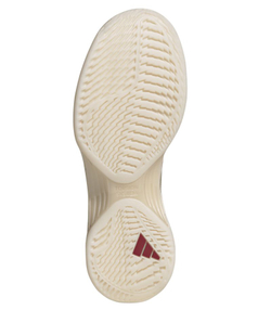 Женские Кроссовки теннисные Adidas Avacourt 3 - chalk white/ice gold/team victory red