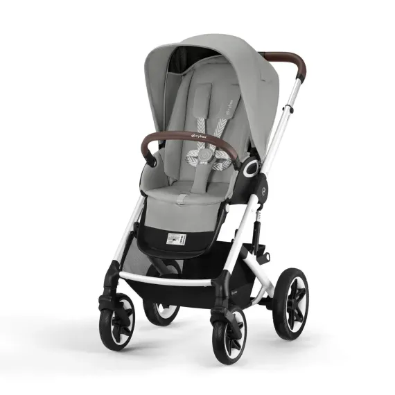 Детская коляска Cybex Talos S Lux 2 в 1 SLV Stone Grey