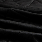 Велюровое покрывало в клетку с наволочками OVL047