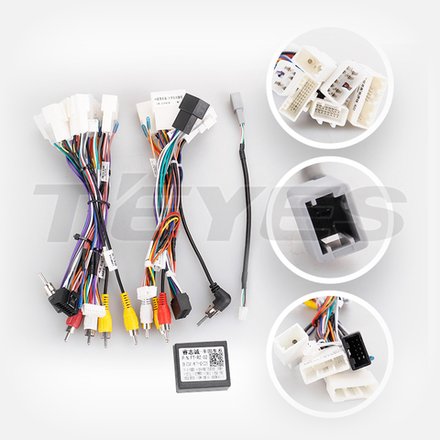 Комплект рамки с разъёмами 9"+can Toyota Tundra 2013-2022 , JBL - Car-Smart 8299