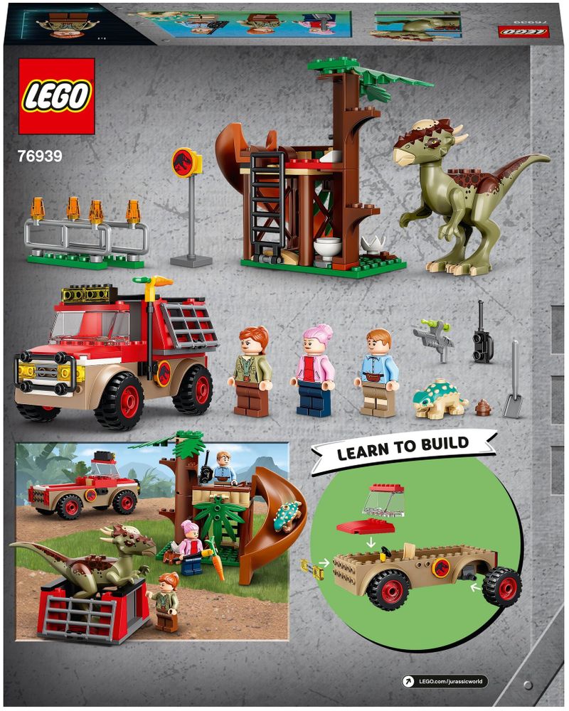 Конструктор LEGO Jurassic World 76939 Побег стигимолоха