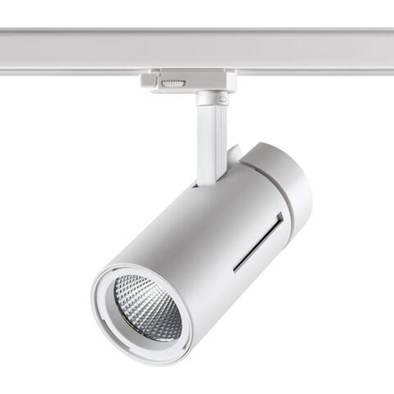 358596 PORT NT21 272 белый Трехфазный трековый cветильник IP20 LED 4000K 30W 175-245V DEP