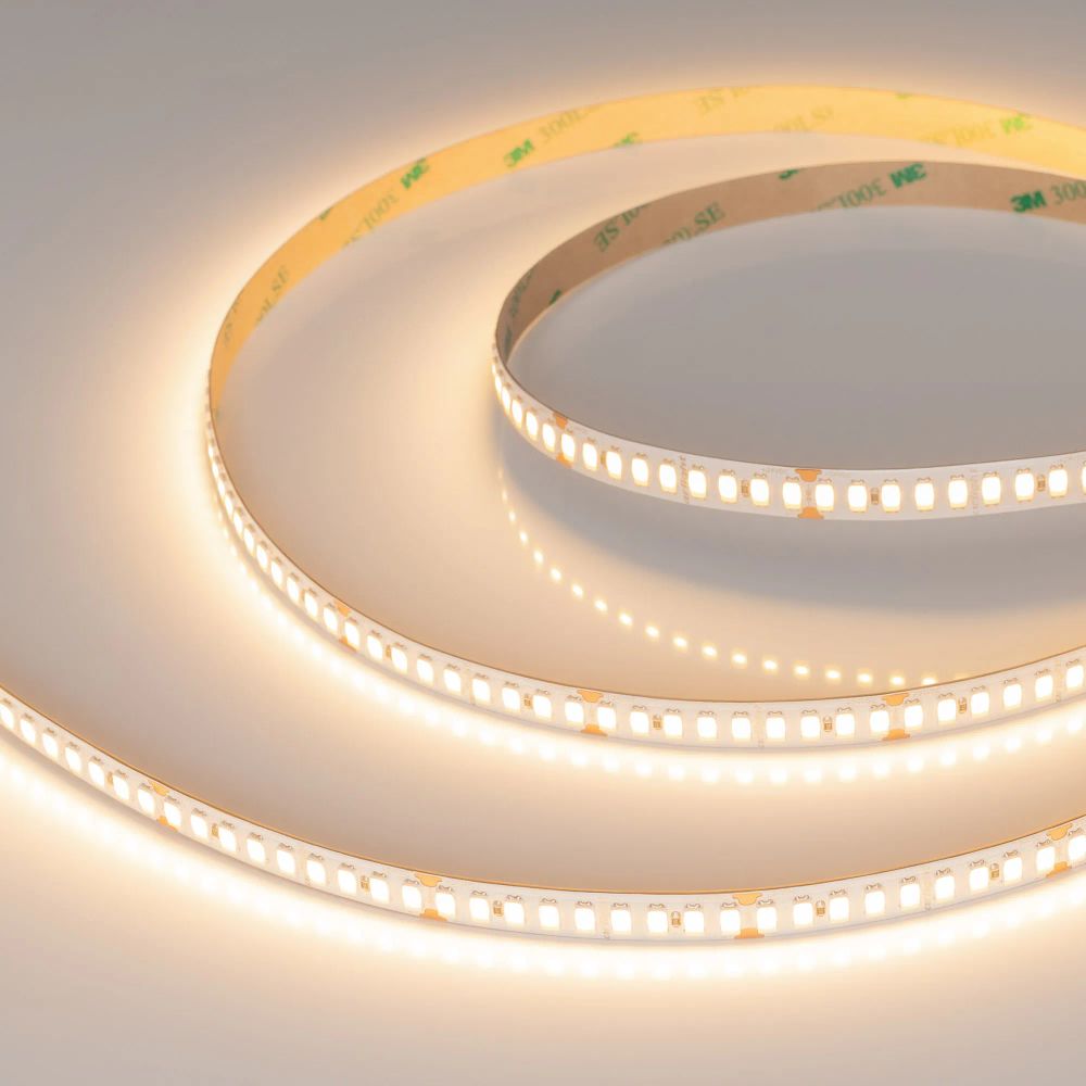 Светодиодная лента ULTRA-C180-10mm 24V Warm3000 (19.2 W/m, IP20, 5630, 5m) (Arlight, высок.эфф.200 лм/Вт) 040250