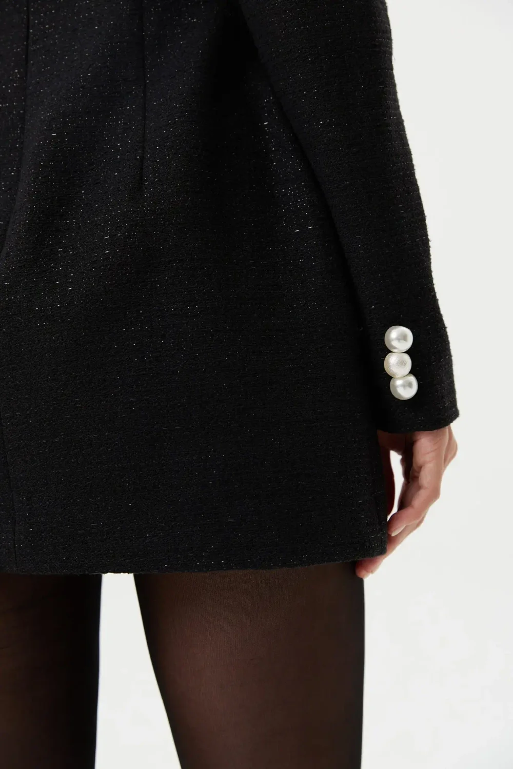 Платье с плечиками,Черный