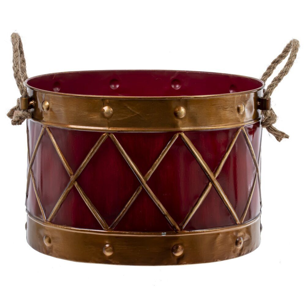 GAEM Набор из 3шт, Кашпо декоративное "Барабан", L36,5/33/29 W27/25/22 H28/24/20