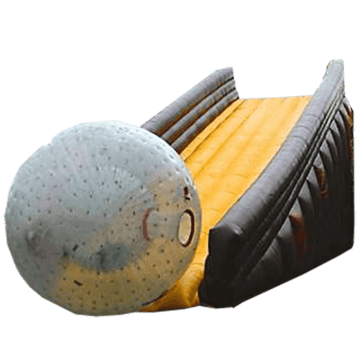 Надувная горка для зорба "Yellow ramp"