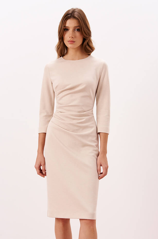 51690 Платье женское (бежевый меланж)