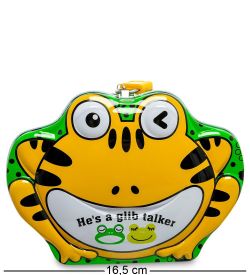 BX- 06/4 Металлическая копилка «Лягушка»