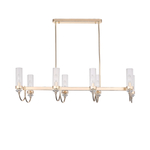 SL1402.223.08 Люстра подвесная ST-Luce Латунь/Прозрачный E14*8 40W ЭЛЕГРА