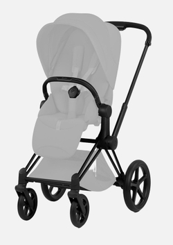 Коляска Cybex Priam V Matt Black Style 2 в 1 Off White