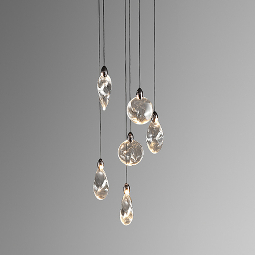 Подвесной светильник MT9176-6H pearl black