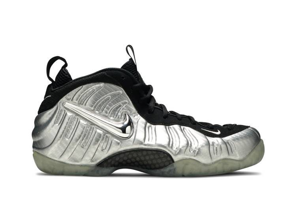 Кроссовки Nike Foamposite Pro Silver Surfer