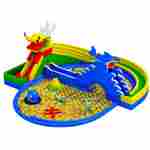 Аквапарк «Погоня на акулах», 22×22×8 м