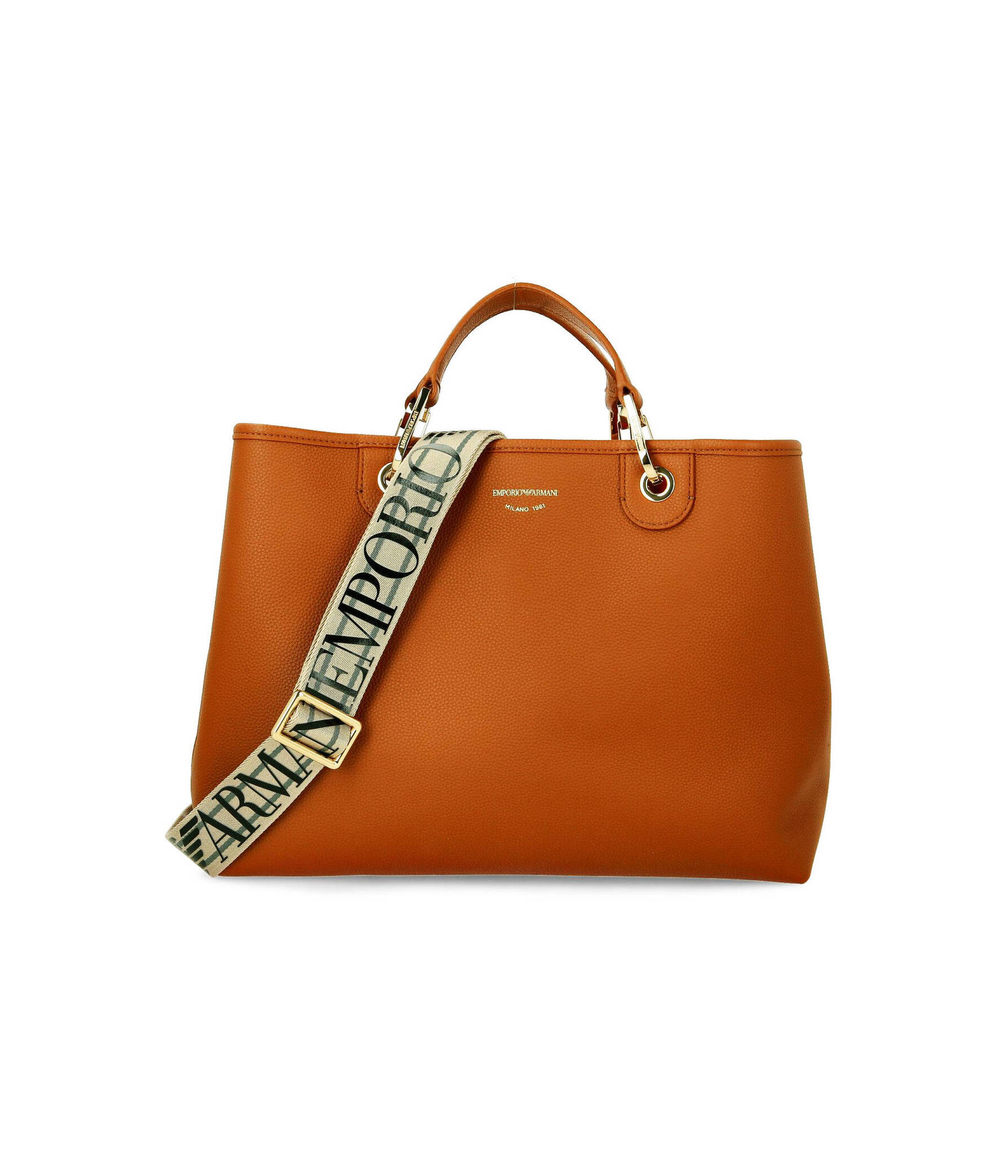 сумка-шопер + поясная сумка Emporio Armani - янтарный(Y3D165 YFO5B)
